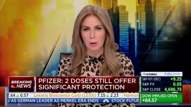 Pfizer CEO Says Fourth Covid Vaccine Doses May Be Needed Sooner than Expected Due to Omicron