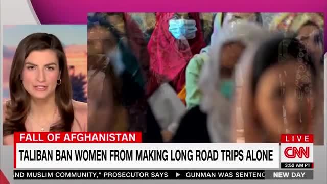 Cnn Taliban Ban Women From Making Long Road Trips Alone Grabien News