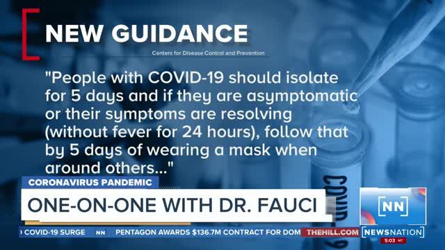 Fauci: ‘My Job Is to Make Sure the Health of the Country Is Preserved’