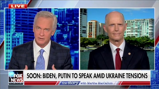 Sen. Rick Scott: Biden Is Weak, He’s Never Stood Up to a Dictator His Whole Life