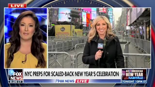 Fox News: NYC Preps for Scaled-Back New Year’s Celebration