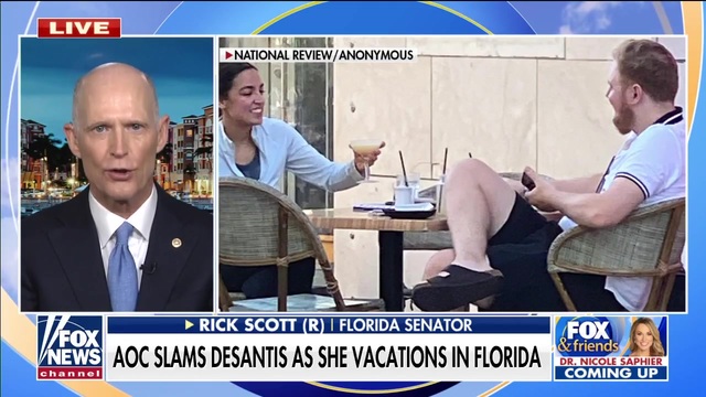 Sen. Rick Scott: AOC, Dems Are ‘Complete Hypocrites’