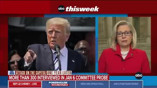 Liz Cheney Reveals Jan. 6 Committee Has ‘Firsthand Testimony’ Trump Watched Capitol Riot Live on TV