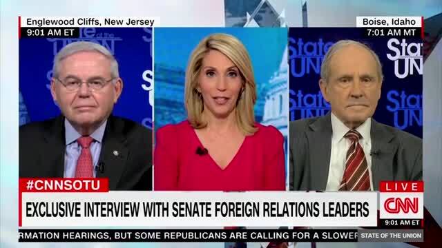 Sen. Menendez: President Zelensky ‘Must Be Preparing’ for a Potential Russian Invasion of Ukraine