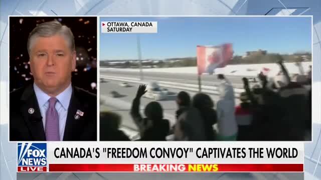 Hannity Slams Trudeau: You’re a Disgrace; Stop Lecturing the Truckers and Sit Down with Them